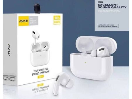 Aspor A619 Airpod Pro - Bluetooth   10 Meters   White For Discount