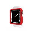 Itskins Spectrum Bumper Case - 44mm   Apple Watch SE   6   5   4   Red & Black - Pack of 2 For Sale