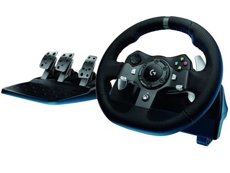 Logitech G920 Driving Force Racing Wheel for Xbox One and PC - Black Online Sale