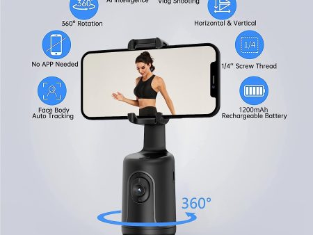 Yesido Auto Face Tracking Tripod Phone Camera Mount Holder – Black Sale