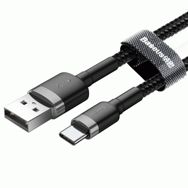 Baseus Cafule Type-C Charging Cable - 3 Meter   2A   Black For Cheap