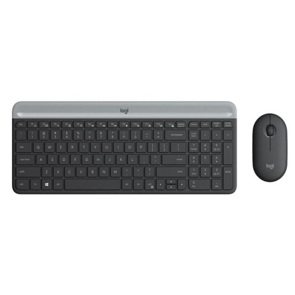 Logitech MK470 Slim Wireless Keyboard Mouse Combo - Arb Eng For Cheap