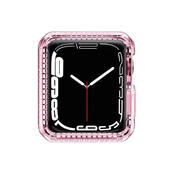 Itskins Spectrum Clear Series Case - 45mm   Apple Watch 7   Light Pink Sale