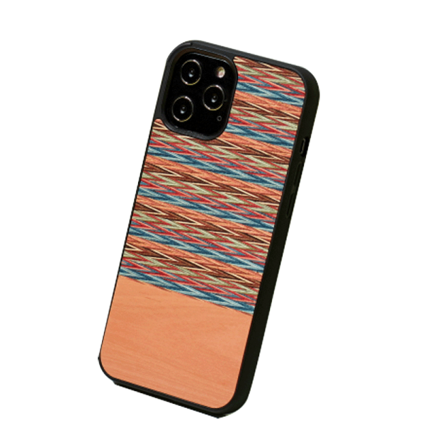 Wooden Case For iPhone 13 Pro - Browny Check Online now