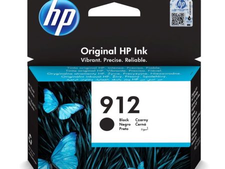 HP 912 Black Original Ink Cartridge - 300 Pages   Black Color   Ink Cartridge Online now