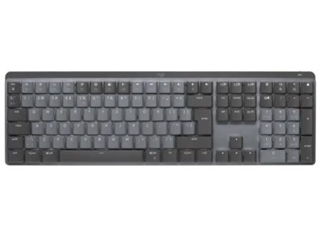 Logitech MX Mechanical Wireless Illuminated Performance Keyboard, Clicky - Graphite For Cheap