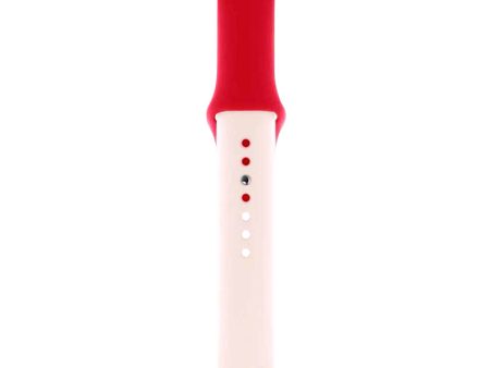 Torrii Siliconee Mix Watch Band For Apple Watch 49   45   44   42 mm - Red   Pink Online Hot Sale