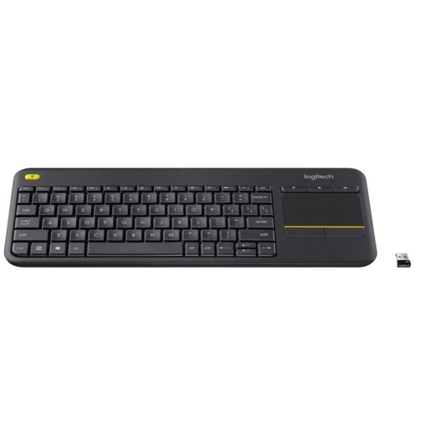 Logitech Wireless Keyboard K400 Plus with Touchpad for Smart TV & PC For Cheap