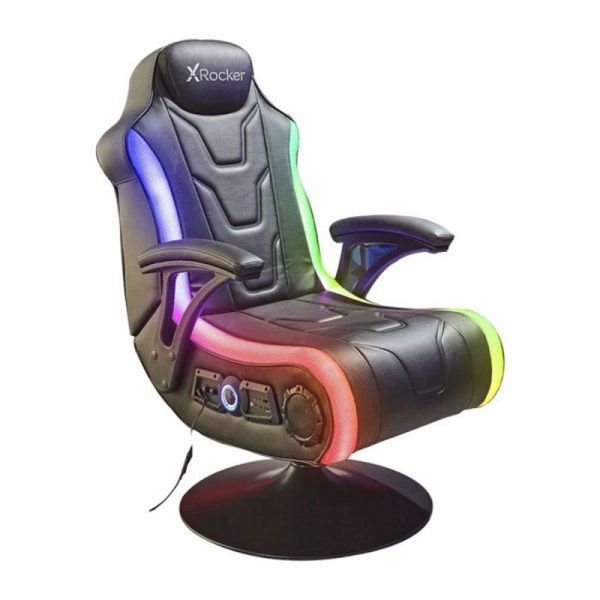 X-Rocker Monsoon RGB 4.1 Stereo Audio Gaming Chair with Vibrant LED Cheap