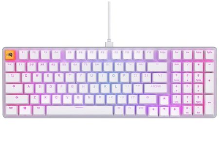 Glorious GMMK2 Full Size 96% Wired RGB Mechanical Gaming Keyboard Pre-Built - White Online Sale