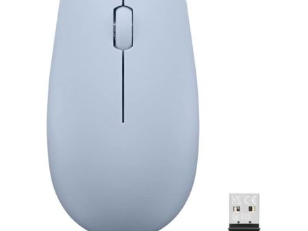 Lenovo 300 Wireless Compact Mouse - 2.40GHz   1000 DPI   Wireless   Frost Grey - Mouse Online Sale