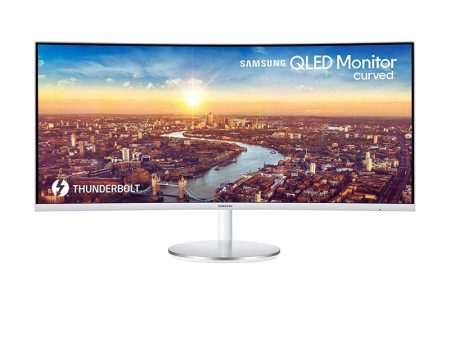 Samsung LC34J791WTMXUE Curved Monitor - 34.0  QHD  4ms   HDMI   DisplayPort   USB   Black - Monitor For Cheap