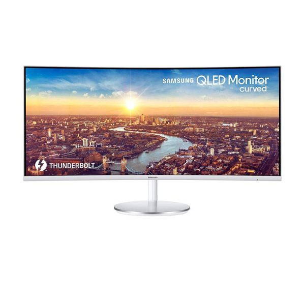 Samsung LC34J791WTMXUE Curved Monitor - 34.0  QHD  4ms   HDMI   DisplayPort   USB   Black - Monitor For Cheap