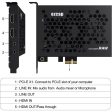 EZCap 324B LIVE GAMER RAW PCIe 4K HDMI Video Capture Card Hot on Sale