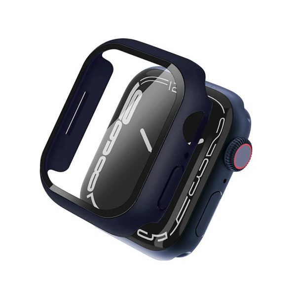 Apple Watch Series 7 Impact Case - Navy Hot on Sale