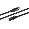 Porodo Braided USB-C to Lightning PD (9V 2.2m) - Black Online Hot Sale