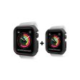 Itskins Spectrum Bumper Case - 44mm   Apple Watch SE   6   5   4   Plain Black - Pack of 2 For Cheap