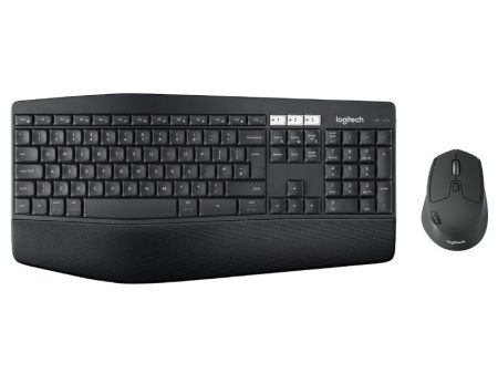 Logitech MK850 Performance Keyboard & Mouse - Wireless   BT   Arb Eng - Black Cheap