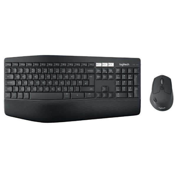 Logitech MK850 Performance Keyboard & Mouse - Wireless   BT   Arb Eng - Black Cheap