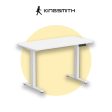 King smith Smart Height Adjustable Desk - White For Cheap