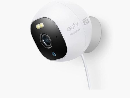 Eufy Spotlight Outdoor Cam Pro Wired 2K - White Fashion