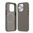 Melkco Paris Premium Leather Case - Apple iPhone 13 Pro Max   Grey For Sale